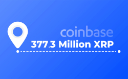 377.3 Million XRP Moved by Coinbase as Coin Showed Brief Signs of Recovery
